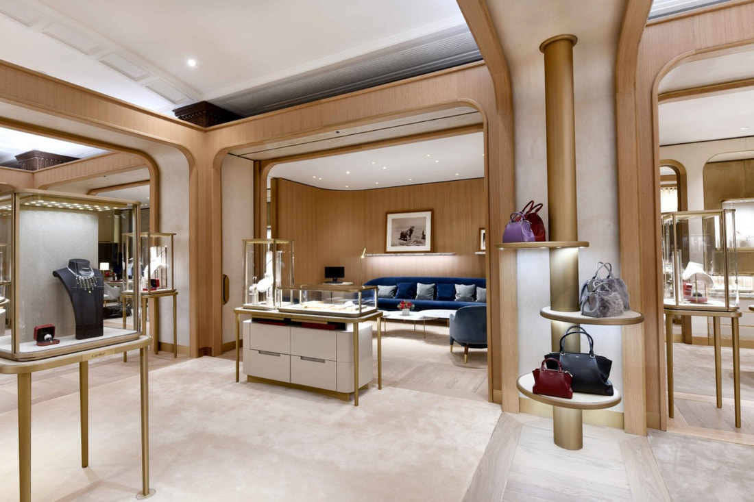 Cartier boutique concept - Interna